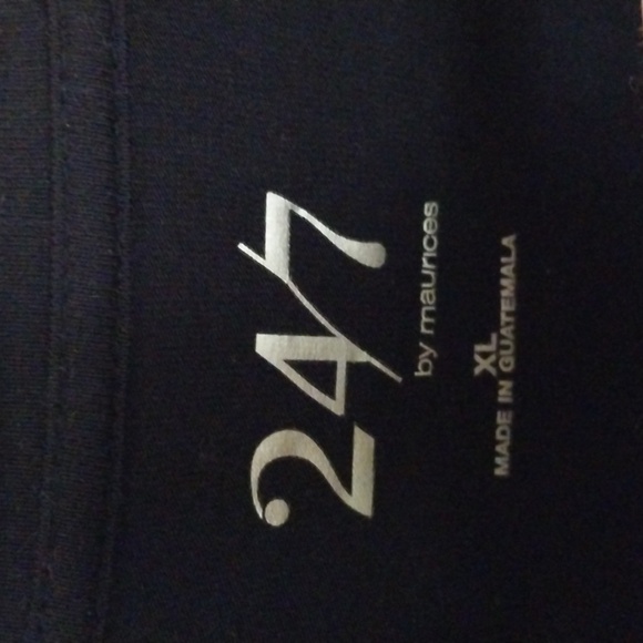 Navy Maurices High/Low Tunic Tee - Picture 3 of 7